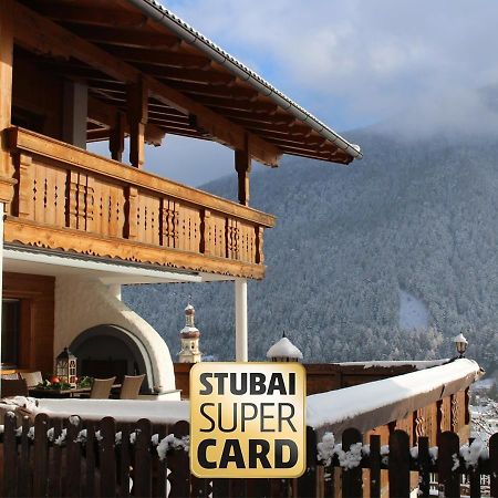 Ferienwohnung Auszeit Stubai ฟูลป์เมส ภายนอก รูปภาพ